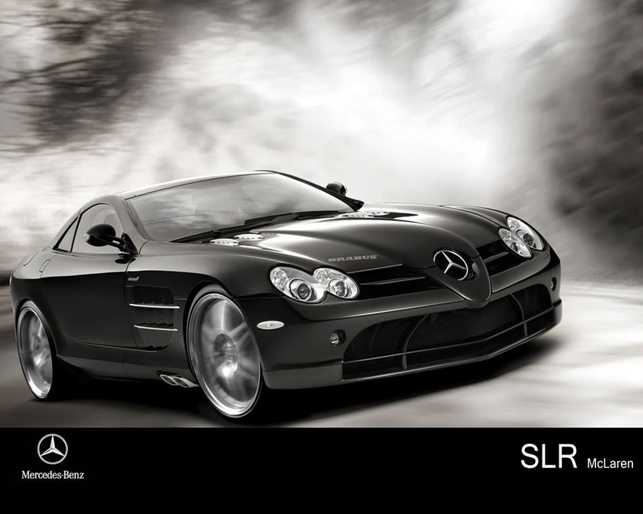 SLR MCLAREN Brabus. Mercedes SLR MCLAREN обои. Mercedes SLR Brabus. 640 480.